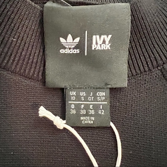 Adidas x IVY PARK KNIT LOGO DRESS SIZE SMALL - Picture 11 of 13